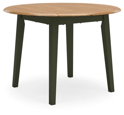 Gesthaven Round DRM Drop Leaf Table