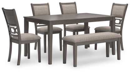 Wrenning Dining Room Table Set (6/CN)