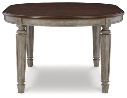 Lodenbay Oval Dining Room EXT Table