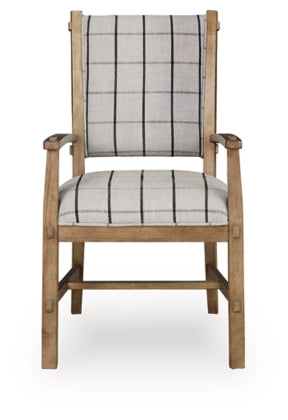 Ridgester Dining UPH Arm Chair (2/CN)
