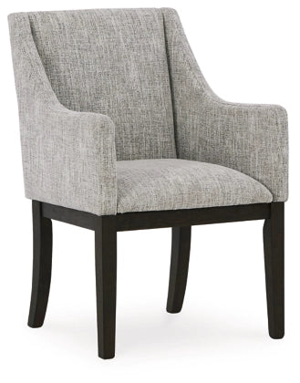 Burkhaus Dining UPH Arm Chair (2/CN)