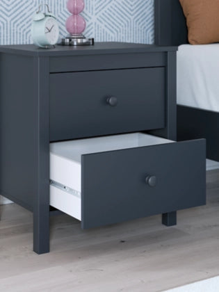 Simmenfort. Two Drawer Night Stand