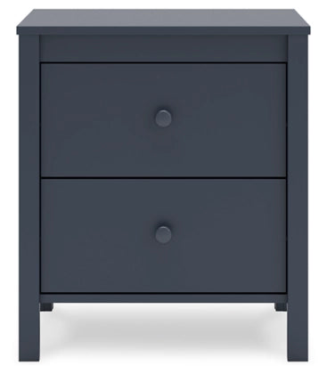 Simmenfort. Two Drawer Night Stand