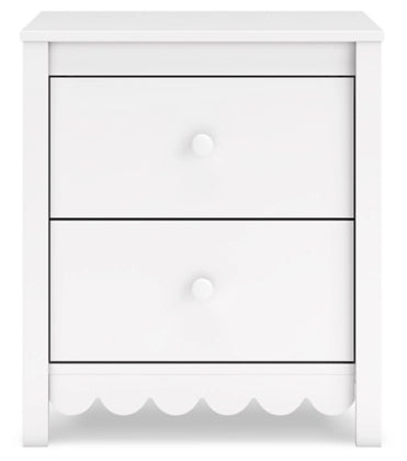 Hallityn Two Drawer Night Stand