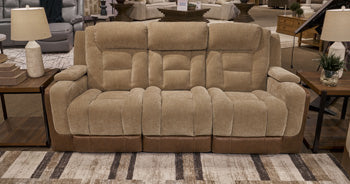 Mixed Motion PWR REC Sofa with ADJ Headrest