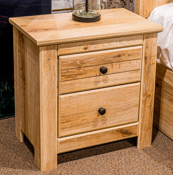 Makidern Two Drawer Night Stand