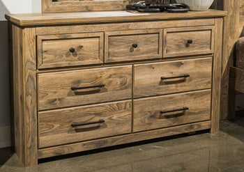 Rusticott Seven Drawer Dresser