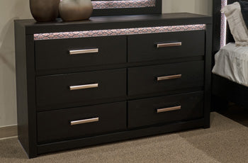 Shoralli Six Drawer Dresser