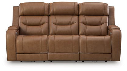 Knightington PWR REC Sofa w/Audio Seating