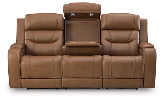 Knightington PWR REC Sofa w/Audio Seating