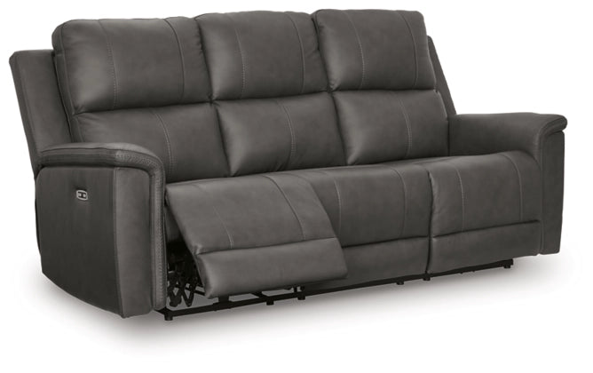 Bleckley PWR REC Sofa with ADJ Headrest