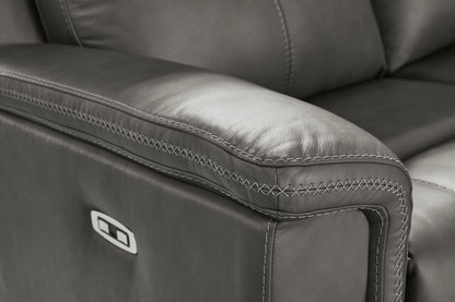 Bleckley PWR REC Loveseat/CON/ADJ HDRST