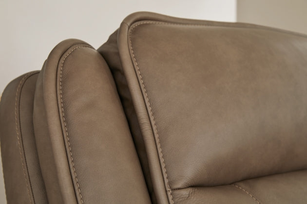 Glencroft PWR REC Loveseat/CON/ADJ HDRST