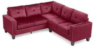 Sectional MAROON