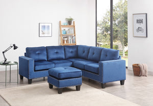 Sectional NAVY BLUE