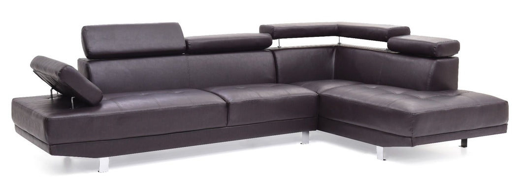 Sectional DARK BROWN